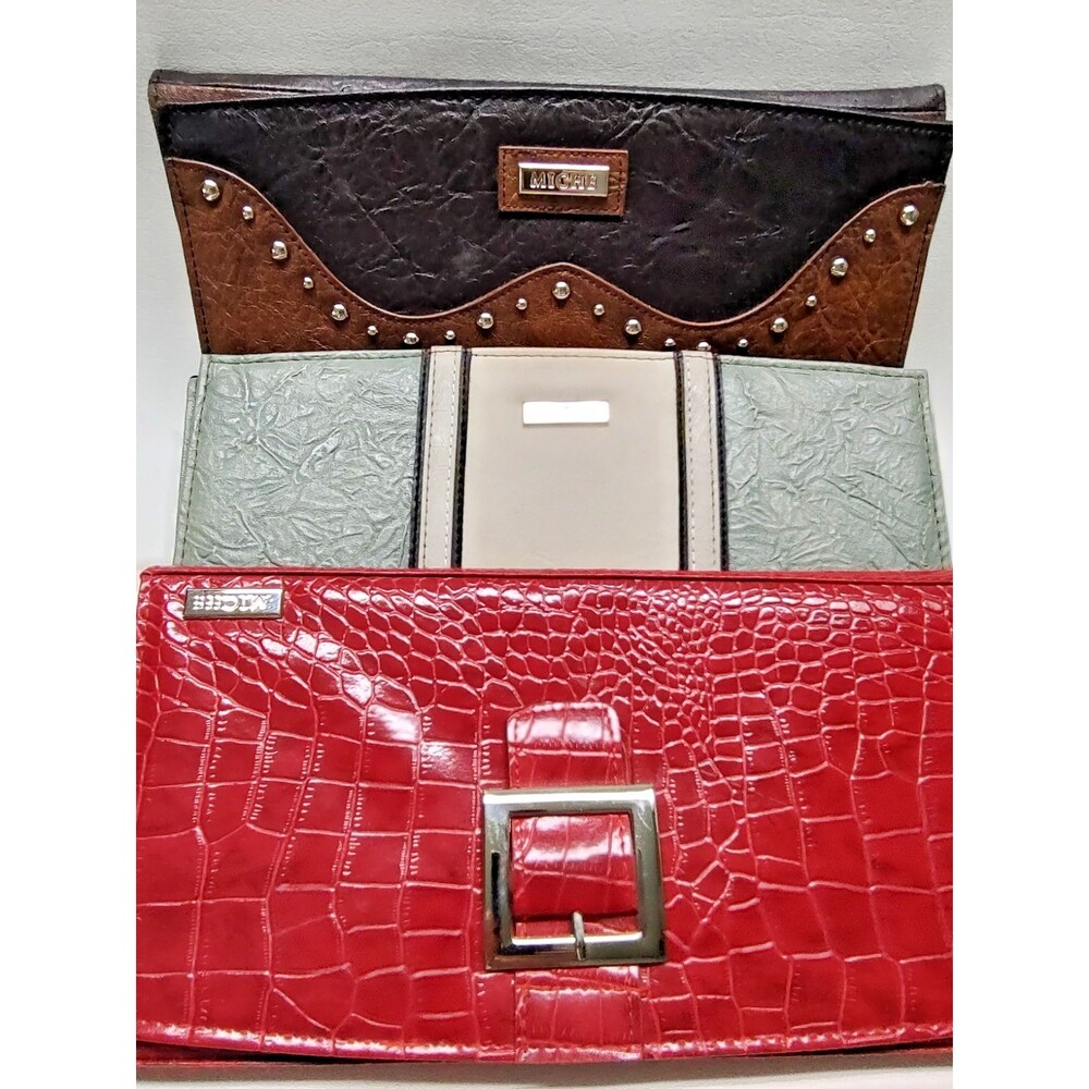 3 MICHE Purse Skins or Covers Magnetic Changeable Unused